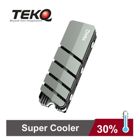 【TEKQ】Super Cooler PCIe NVMe M.2 2280 SSD 散熱條 散熱片 散熱器 N91