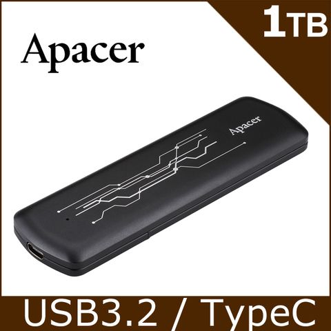 Apacer AS722 1TB TypeC 外接SSD