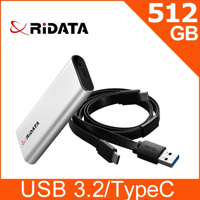 RIDATA 錸德  RV01 512GB 外接式固態硬碟SSD