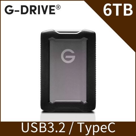 SanDisk 晟碟 Professional G-DRIVE ArmorATD 6TB 2.5吋行動硬碟