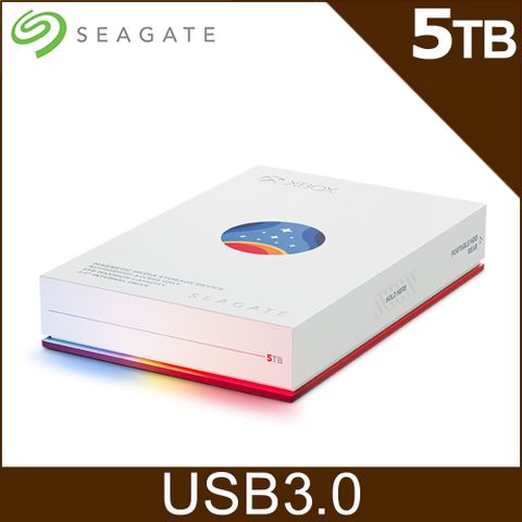 Seagate 希捷 Game Drive HDD for Xbox 5TB 外接硬碟(STMJ5000400)