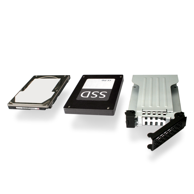 ICY DOCK 全金屬四層式 2.5吋 SATA HDD & SSD (4轉1) 硬碟背板模組抽取盒(MB607SP-B)