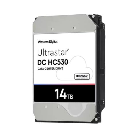 WD Ultrastar DC HC530 SATA 7200轉 14TB 3.5吋 企業級硬碟 (WUH721414ALE6L4)【裸裝】