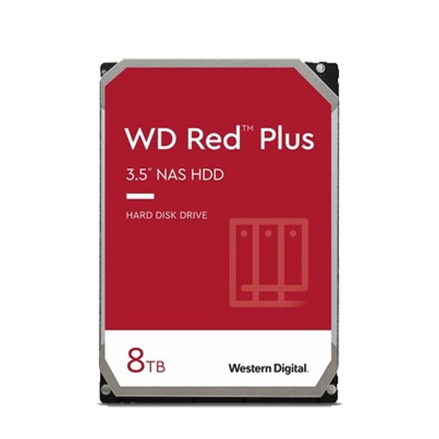 WD 紅標Plus 8TB NAS硬碟