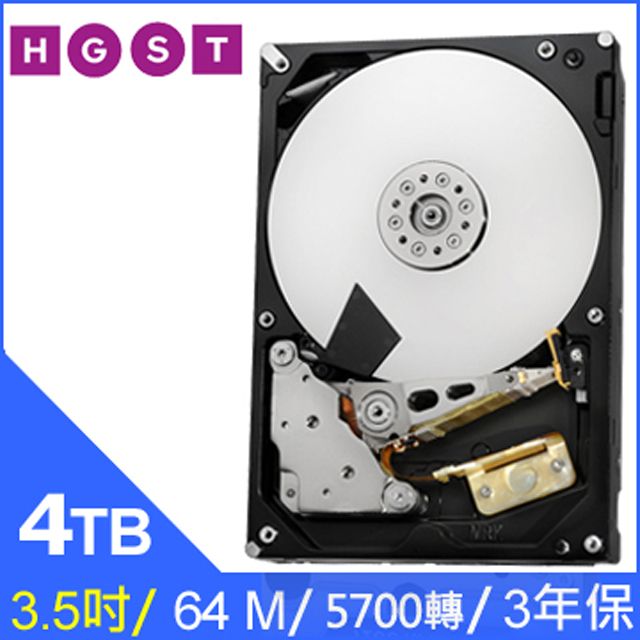 HGST 昱科 【MegaScale DC】企業級 4TB 3.5吋企業級硬碟(HMS5C4040BLE640) - PChome 24h購物