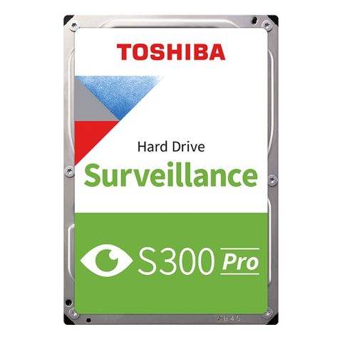 Toshiba【S300 PRO】AV影音監控 (HDWTA80UZSVA) 8TB /7200轉/512MB/3.5吋/5Y