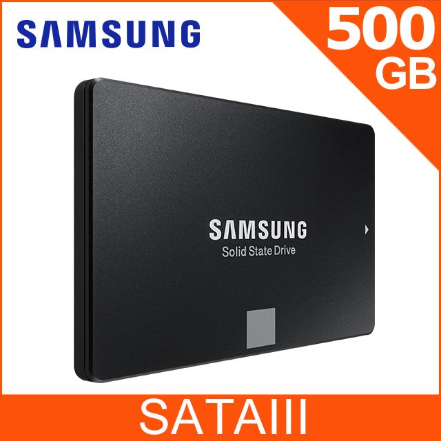 SAMSUNG 三星870 EVO 500GB 2.5吋SATAIII 固態硬碟(MZ-77E500BW