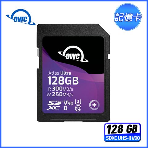 OWC Atlas Ultra - 128GB SDXC UHS-II V90 記憶卡