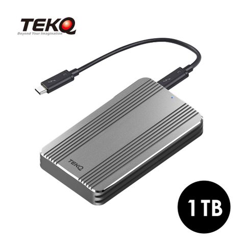 TEKQ Rapide 1TB Thunderbolt 3 PCIe Gen3X4 外接式 SSD 行動固態硬碟
