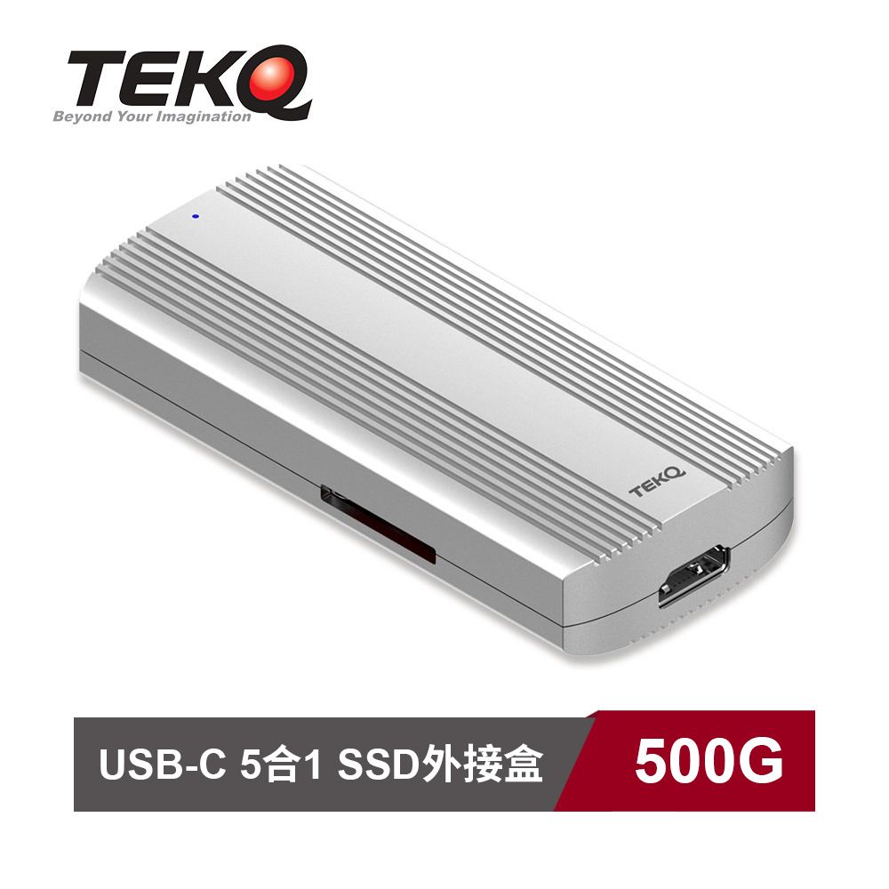 TEKQ 583 URUS 500G USB-C 5合一 M.2 固態硬碟(HDMI 4K 30HZ高畫質傳輸)