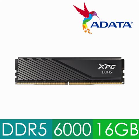 ADATA 威剛XPG Lancer Blade DDR5 6000 16GB 桌上型超頻記憶體(黑色)(AX5U6000C4816G-SLABBK)