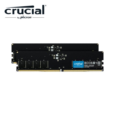 Micron Crucial 美光 DDR5 5600 64GB(32GBx2) 桌上型記憶體 (CT2K32G56C46U5)