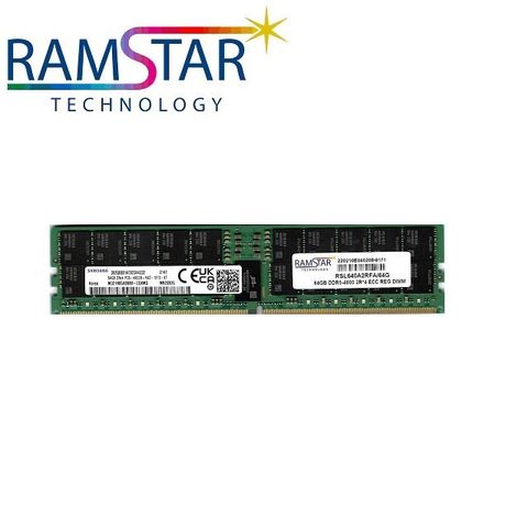 RAMSTAR 鈤星 科技 64G DDR5-4800 ECC RDIMM 伺服器專用記憶體