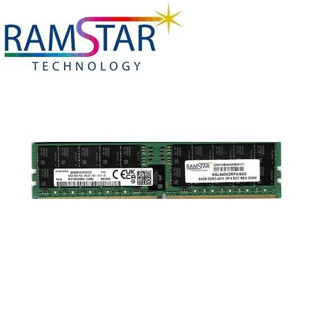 RamStar 鈤星科技 64G DDR5-5600 ECC RDIMM 伺服器專用記憶體