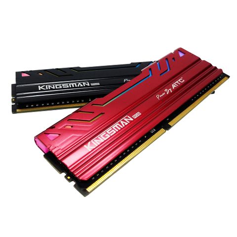 AITC 艾格 KINGSMAN RGB DDR4 3200 16GB(8GBx2) (雙通道) 桌上型記憶體