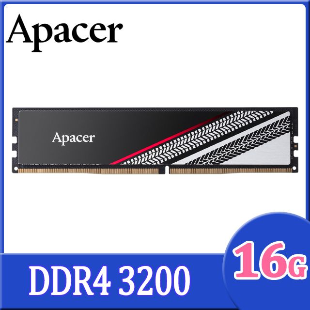 Apacer TEX DDR4 3200 16G 桌上型超頻記憶體(AH4U16G32C28YTBAA-1