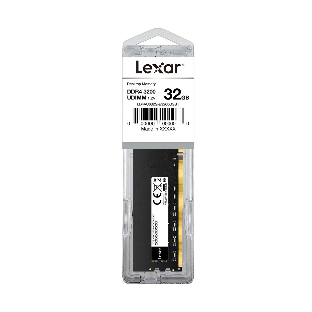 Lexar 雷克沙   DDR4 3200 32GB 桌上型記憶體