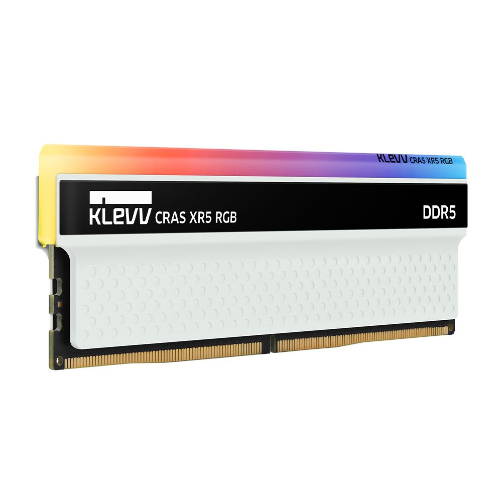 KLEVV 科賦   CRAS XR5 RGB DDR5 7200 32GB(16Gx2) 桌上型超頻電競記憶體