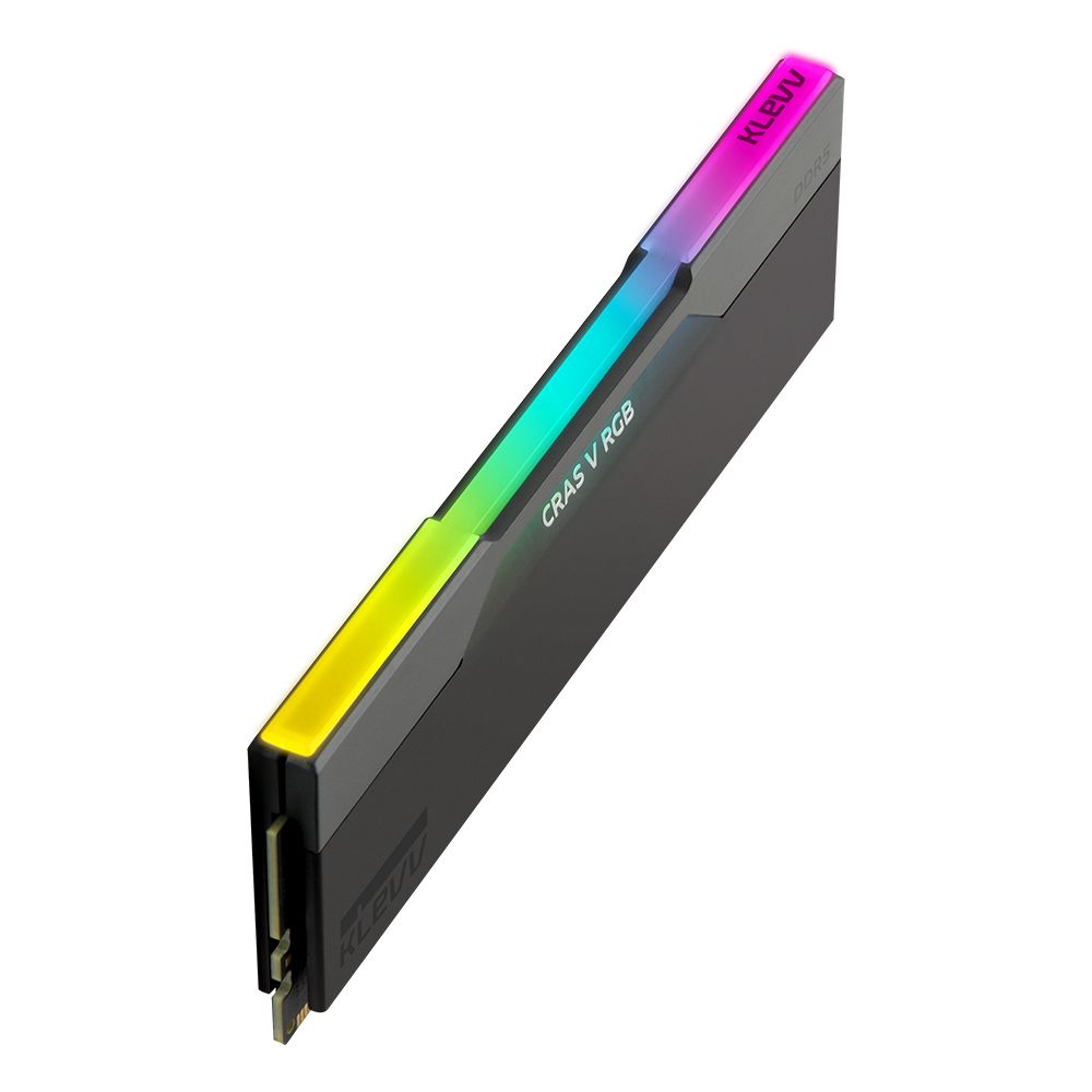 KLEVV 科賦   CRAS V RGB DDR5 6000 64GB(32Gx2) 桌上型超頻電競記憶體(黑色)