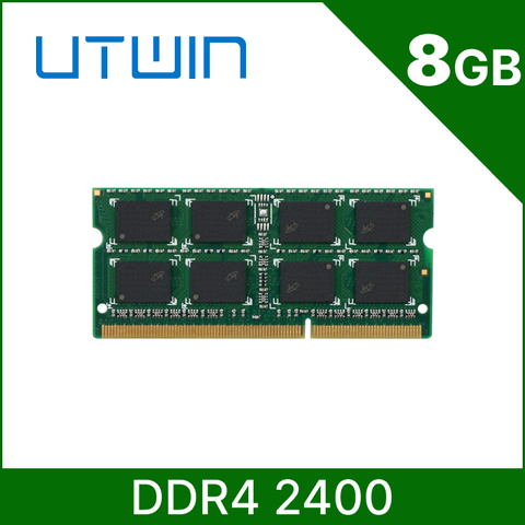 【Utwin優科技】DDR4 2400 8GB ECC SODIMM 記憶體