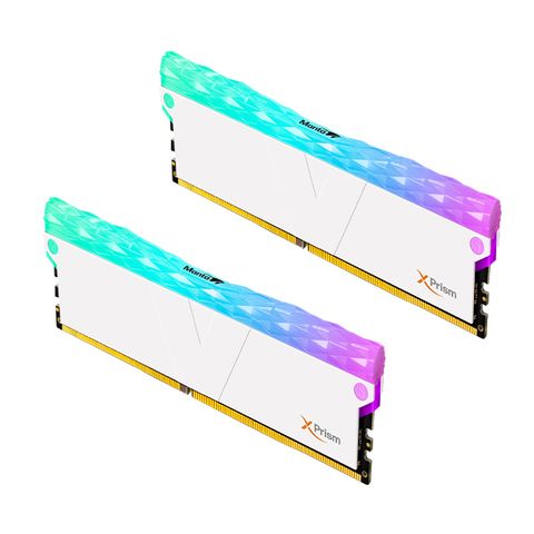 v-color 全何 MANTA XPRISM 系列 DDR5 5600 96GB (48GB*2) RGB桌上型超頻記憶體 (白色)