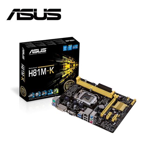 ASUS 華碩 H81M-K 主機板