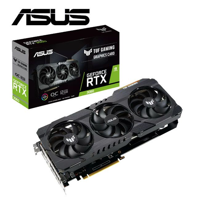 ASUS 華碩TUF Gaming GeForce RTX 3060 V2 OC 12G 顯示卡- PChome 24h購物