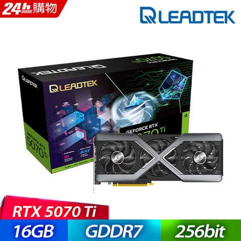 LEADTEK 麗臺 WinFast GEFORCE RTX 5070 TI HURRICANE 16G 顯示卡