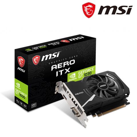 MSI 微星 GeForce GT 1030 AERO 2GD4 OCV1 顯示卡