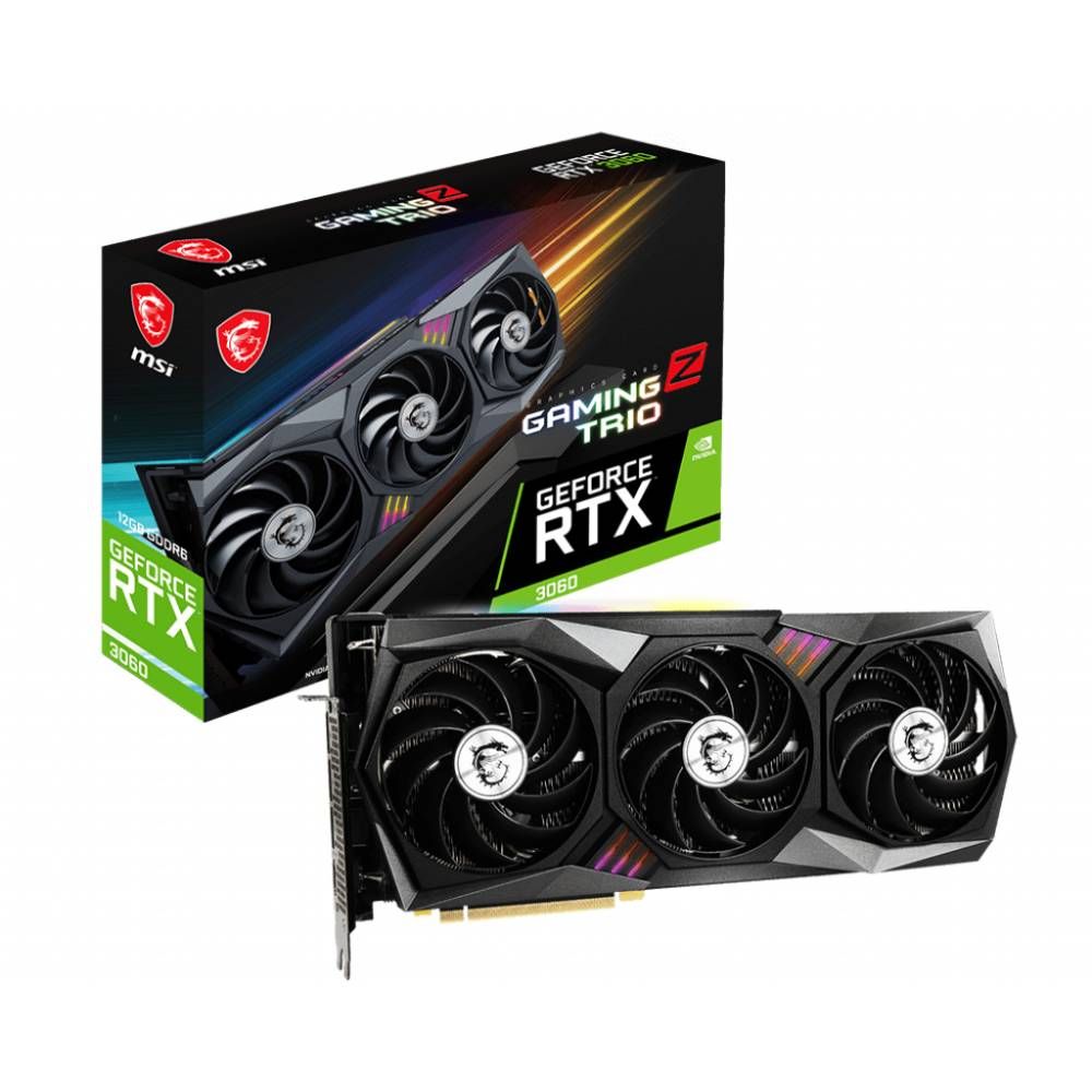 微星MSI RTX 3060 12G GAMING Z TRIO 顯示卡- PChome 24h購物