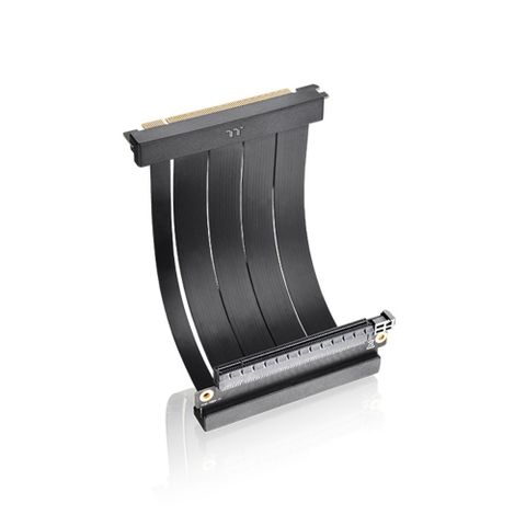 Thermaltake曜越 PCI-E 4.0延長線 15公分 180°配備雙垂直轉接器 顯卡延長線
