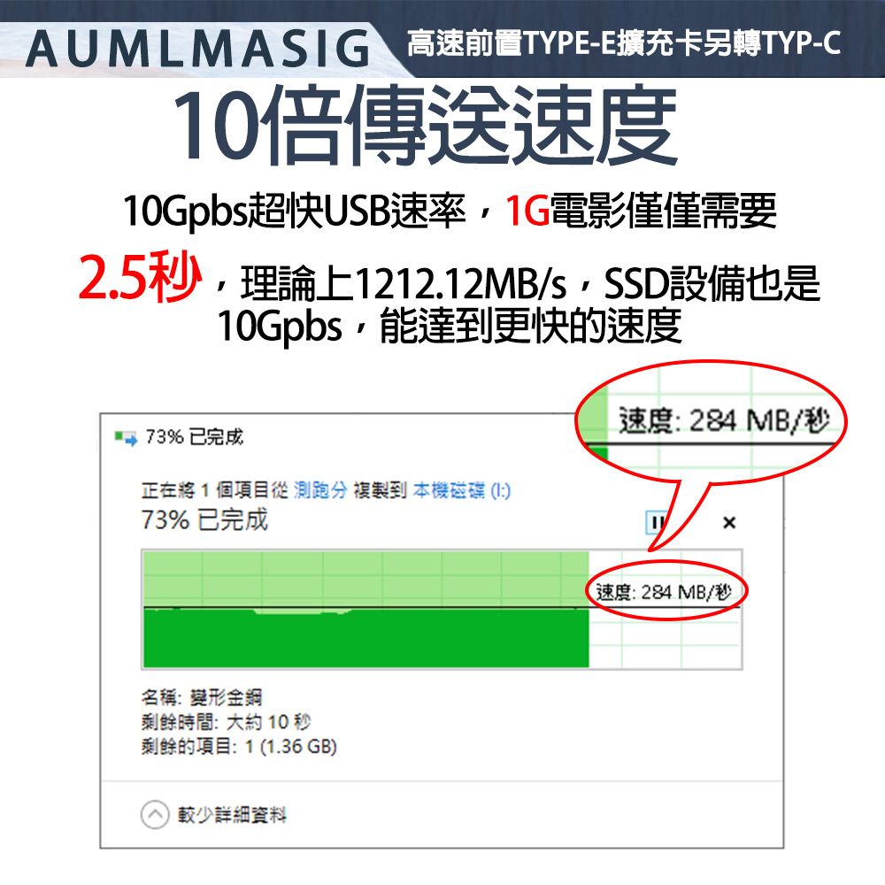 AUMLMASIG 全通碩 桌上型電腦 後置 USB Type-E插槽 擴充卡 轉接 TYPYE-C介面 享受超快高速傳輸 10Gbps速度 /高速資料傳輸 / Type-C介面最新先進的介面 /支援各種type-C設備