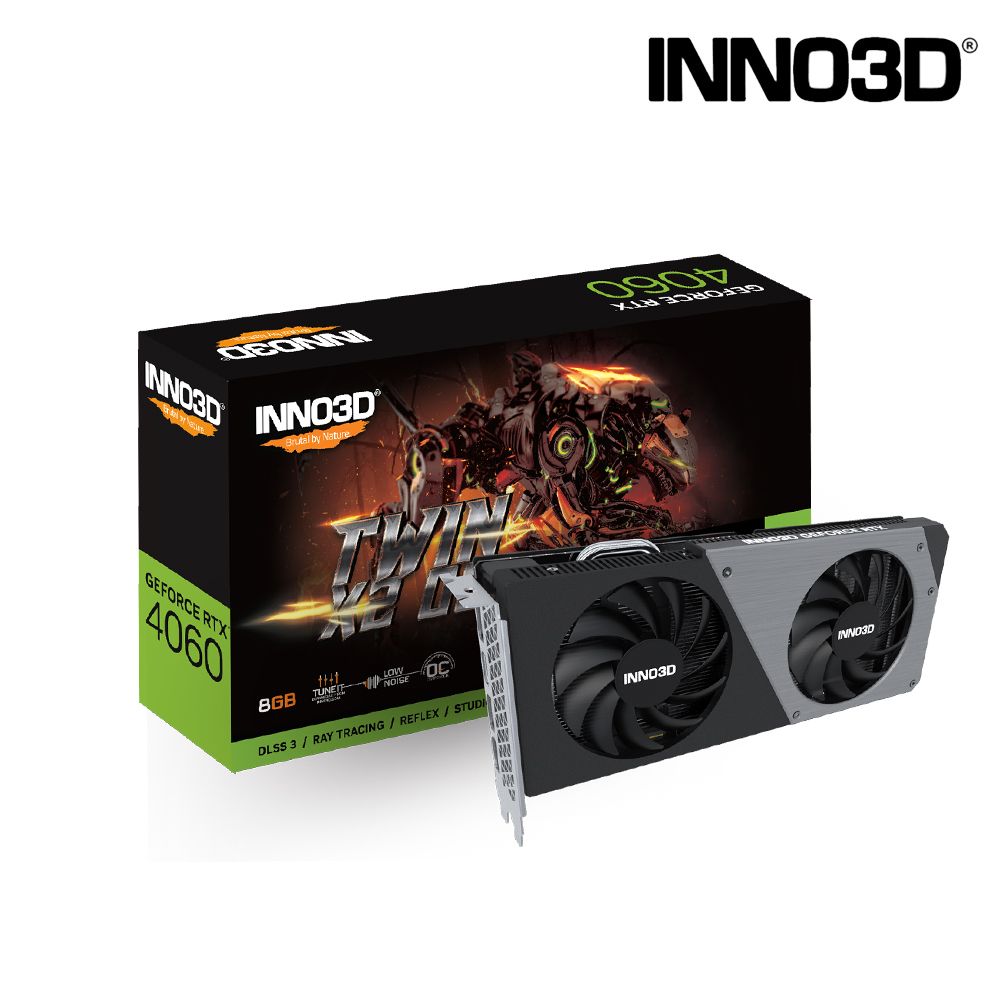 INNO3D 映眾  GEFORCE RTX 4060 8GB GDDR6 X2 OC