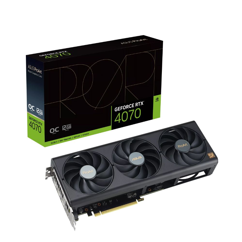  ProArt GeForce RTX 4070 OC 超頻版 12GB GDDR6X 顯示卡