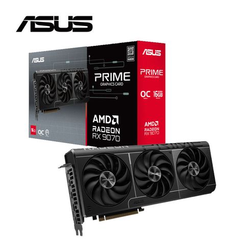 【RX 9070組合】ASUS Prime Radeon RX 9070 16GB GDDR6 OC 超頻版 顯示卡