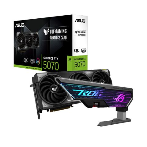 【RTX50 超值組】ASUS TUF Gaming RTX 5070 12GB OC 顯示卡+ASUS 顯示卡支撐架