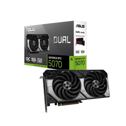 【顯卡+支架】ASUS Dual GeForce RTX 5070 12GB GDDR7 OC 顯示卡+顯示卡支撐架