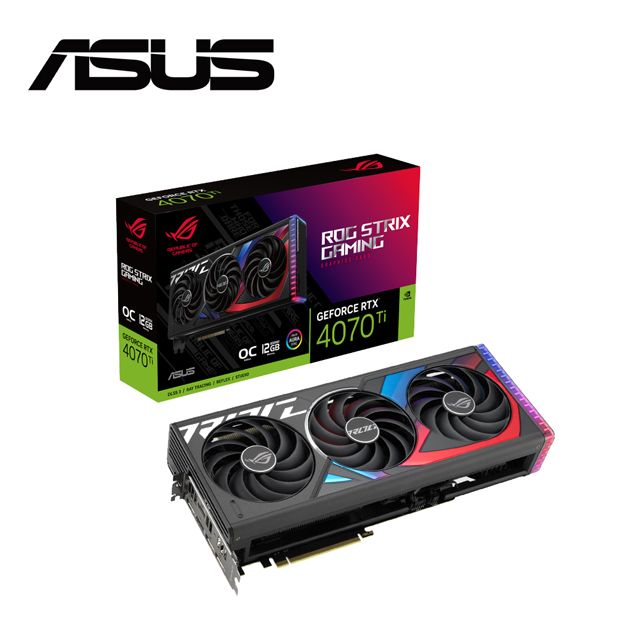 ASUS ROG-STRIX-RTX4070TI-O12G-GAMING顯示卡- PChome 24h購物