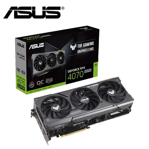 ASUS 華碩 TUF Gaming GeForce RTX 4070 SUPER OC 12GB 顯示卡