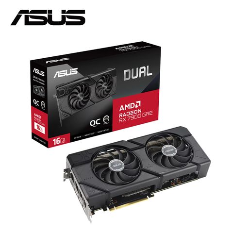 ASUS Dual Radeon RX 7900 GRE OC 16GB 顯示卡