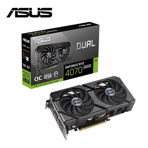 ASUS 華碩 Dual GeForce RTX 4070 SUPER EVO OC 12GB 顯示卡