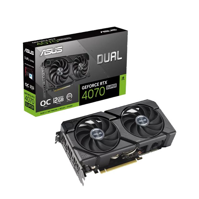 ASUS 華碩  Dual GeForce RTX 4070 SUPER EVO OC 12GB 顯示卡