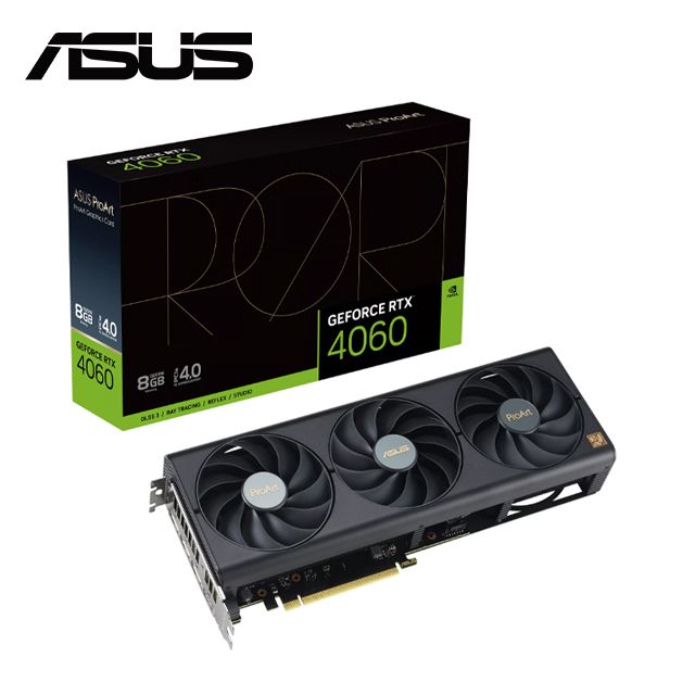 ASUS 華碩  ProArt GeForce RTX 4060 8GB GDDR6 顯示卡