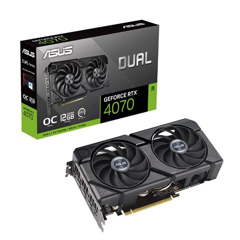 ASUS 華碩 Dual GeForce RTX 4070 EVO OC Edition 12GB GDDR6 顯示卡