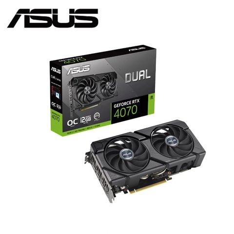 ASUS 華碩 Dual GeForce RTX 4070 EVO OC 超頻版 12GB GDDR6X 顯示卡