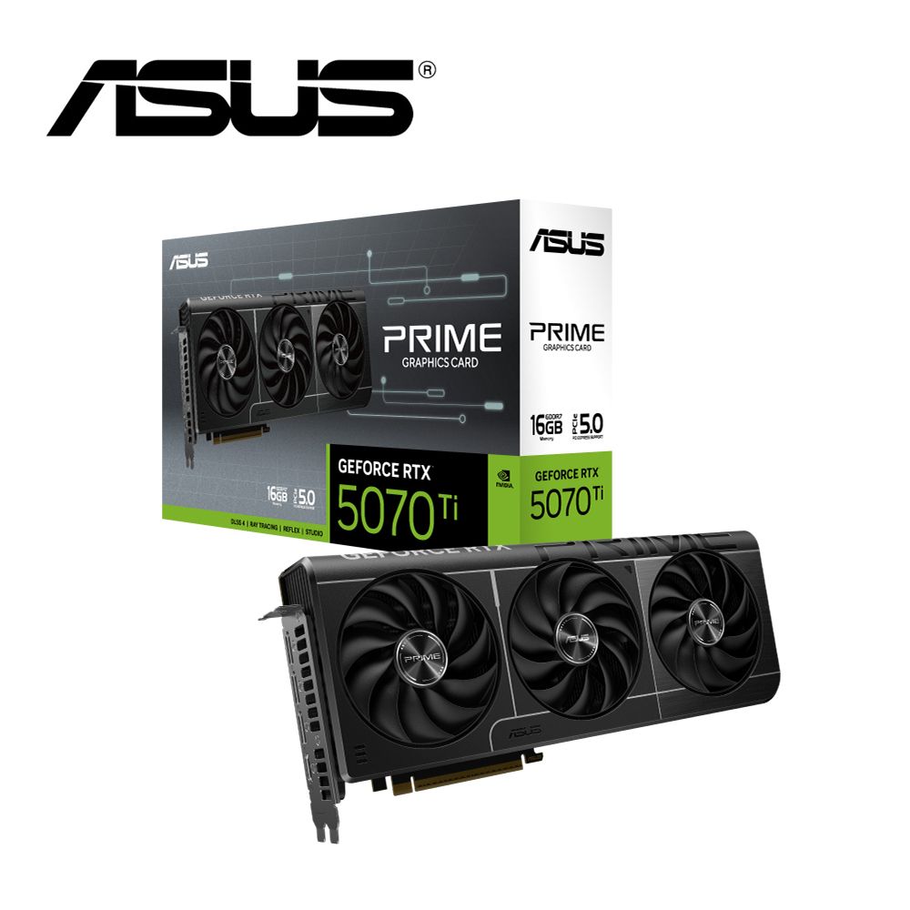 ASUS 華碩 PRIME-RTX5070TI-16G 顯示卡 (組合包)