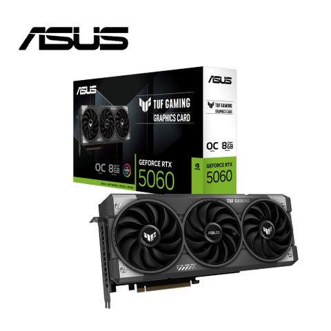 ASUS 華碩 TUF Gaming GeForce RTX 5060 8GB GDDR7 OC 顯示卡