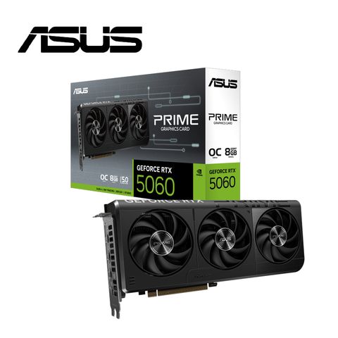 ASUS PRIME GeForce RTX 5060 8GB GDDR7 OC 顯示卡