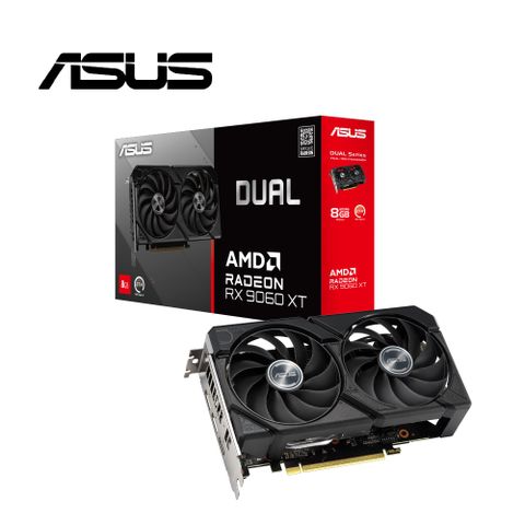 ASUS 華碩 Dual Radeon RX9060XT 8G GDDR6 顯示卡