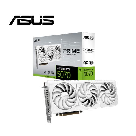ASUS 華碩 PRIME RTX5070 12GB OC WHITE 顯示卡